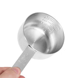 Internet’s Best Set of 4 Stainless Steel Measuring Cups | Stackable Kitchen Utensils for Cooking Baking Dry and Liquid Ingredients