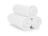 Zeppoli Wash Cloth Kitchen Towels, 24-Pack, 100% Natural Cotton Bath Towels, 12 x 12 Hand Towels, Commercial Grade Washcloth, Machine Washable Cleaning Rags, Wash Cloths for Bathroom