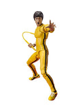 TOP Satisfied S.H.Figuarts 15cm Bruce Lee Yellow Track Suit Action Figure KungFu Toy Doll Kid Fighter Lovely Gift