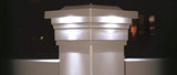 Classy Caps SL075W 5x5 Magestic Solar Post Cap - 2 Pack/White