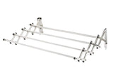 Aero-W Stainless Steel Folding Clothes Rack (60lb Capacity, 22.5 Linear Ft)