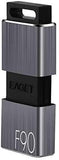 EAGET F90 USB 3.0 High Speed Capless USB Flash Drive,Water Resistant Pen Drive,Shock Resistant Thumb Drive,128GB
