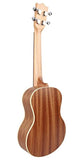 Kulana Deluxe Tenor Ukulele, Mahogany Wood with Binding and Aquila Strings + Gig Bag