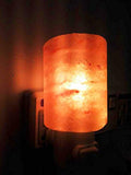 Himalayan Salt Lamps, INVENBER Wall Plug-in Light Mini Hand Carved Decorative Lamp Made of Natural Himalayan Salt Crystals Air Purification Mood Booster and Sleep Promoter