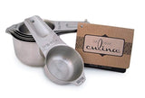 Culina Stackable 6-Piece Stainless Steel Measuring Cups