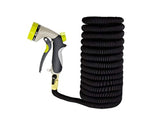 Expandable Garden Hose - Magic Expanding Hose with Brass Fittings - Comes with High Pressure Nozzle (50 Foot)