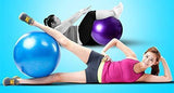 AINAAN Premium Extra Thick Yoga Ball， Anti-Burst-Slip Resistant55cm Size Fitness, 2019, Blue