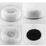 Nest 9 Warm Soft Pet Calming Bed, Plush Round Cute Nest Comfortable Sleeping for Puppy Dog Kitty Cat