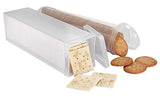 Set of 2 - Saltine Cracker Sleeve Storage Container/Cookie Stay Fresh Keeper, Round and Square