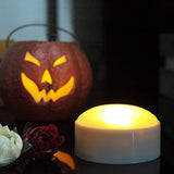 LED Pumpkin Lights with Remote and Timer, Jack-O-Lantern Light, Halloween Light, Flameless Candles for Pumpkins Set of 2