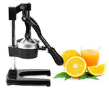 Top Rated Zulay Commercial Metal Orange Lemon Lime Squeezer - Premium Quality Heavy Duty Manual Citrus Press Stand Juicer