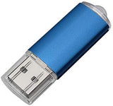 RAOYI 10Pack 2G 2GB USB Flash Drive USB 2.0 Memory Stick Thumb Drive Pen Drive Blue