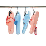 16 PCS Laundry Hook Boot Hanging Hold Clips Portable Hanging Hooks Home Travel Hangers Clothing Clothes Pins