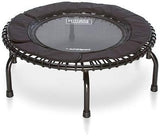 JumpSport  250 | Fitness Trampoline, In-Home Rebounder | Home Cardio Exercise | Safely Cushioned Bounce | Long Lasting Premium Bungees | Top Rated for Quality & Durability | Music Workout Video Incl.