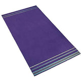 Ben Kaufman - Oversized 40" X 70" Solid Color Velour super soft Beach and Pool Towel Set of 2 pieces . Easy care, Extra Large (Purple)
