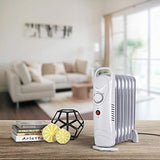 Air Choice OH12 Oil Filled Radiator Heater, 700W Space-Heater, Adjustable Temperature Compact and Slim, for Home and Office