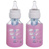 Protective Bottle Sleeve 4 oz, Pink/Pink,2 pack by Dr. Brown's