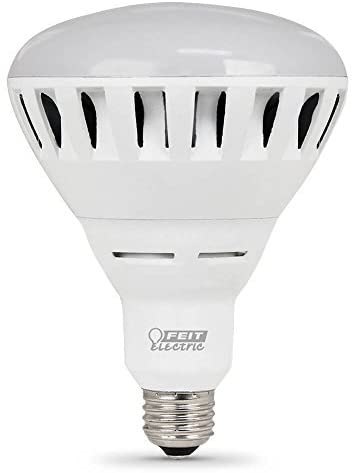 Feit Electric BR40/DM/2500/3K/LED Electric Br40/Dm/2500/3K/L Dimmable Led Lamp, 36 W, 120 V, Bulged Reflector, 25000 Hr, BR40 Indoor