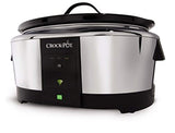 Crock-Pot Wemo Smart Wifi-Enabled Slow Cooker, 6-Quart, Stainless Steel