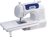 Brother Sewing and Quilting Machine, CS6000i, 60 Built-in Stitches, 2.0" LCD Display, Wide Table, 9 Included Sewing Feet