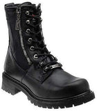 Milwaukee Motorcycle Clothing Company Trooper Leather Men's Motorcycle Boots (Black, Size 10D)
