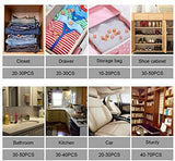 ACMETOP 46 Pack Cedar Blocks, 100% Natural Cedar Blocks for Clothes Storage, Aromatic Cedar Balls, Storage Accessories Closet & Drawers
