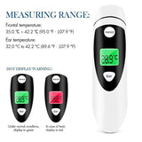 Baby Ear and Forahead Themometer,Firhealth Medical Infrared Digital Dual Mode Thermometer For Baby Infant Toddler and Adults-Temperature and Fever Health Alert Clinical Data-FDA and CE Approved
