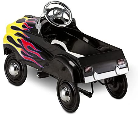 Instep Kids Toy Pedal Car, Toddler Push and Ride On Toy, Street Rod