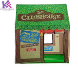Kids Play Tent Children Playhouse - Indoor Outdoor Tent Model Clubhouse Green Portable