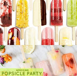 Goging Homemade Popsicle Molds Shapes, Silicone Frozen Ice Popsicle Maker-BPA Free, with 50 Popsicle Sticks, 50 Popsicle Bags, Funnel and Ice Pop Recipes(10 Cavities)