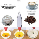 Electric Milk Frother Drink Foamer Whisk Mixer Stirrer Coffee Eggbeater Latte