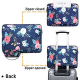 ODTEX 15 Inch Laptop Bag Water-Resistant Sleeve Case and Shockproof Carrying Bag with Pocket and Accessories Bag-Dazzle color