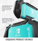 Mumba Grip Case for Nintendo Switch Lite, [Blade Series] TPU Protective Portable Cover Accessories Compatible with Switch Lite Console 2019 Release (Peacock)