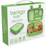 Bentgo Kids Childrens Lunch Box - Bento-Styled Lunch Solution Offers Durable, Leak-Proof, On-the-Go Meal and Snack Packing (Purple)