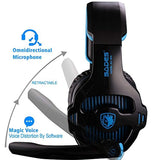 SADES New Version Xbox One Gaming Headset Headphones with Microphone and PC Adapter for PS4/PlayStation 4 Laptop Mac