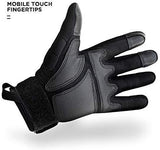 Powersports Motorcycle Gloves by Indie Ridge, Lightweight Carbon Fiber Racing Gloves with Mobile Touch Screen Fingertips (Small)