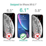 XDesign Glass Screen Protector Designed for Apple iPhone XR 2018 (3-Pack) Tempered Glass with Touch Accurate and Impact Absorb + Easy Installation Tray for iPhone XR [Fit with Most Cases] - 3 Pack - 3 Pack