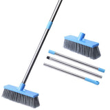 HUYIJJH Floor Scrub Brush with Long Handle-52.8