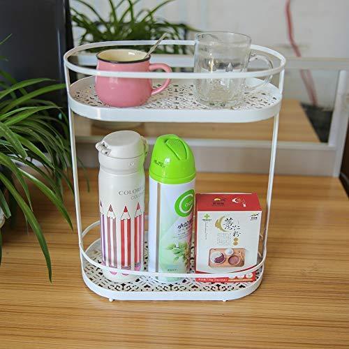 ZGXY 2 Tier Food Storage Container for Cabinet, Pantry, Refrigerator, Countertop Organizer for Spices, Condiments