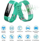 LETSCOM Fitness Tracker HR, Activity Tracker Watch with Heart Rate Monitor, Waterproof Smart Fitness Band with Step Counter, Calorie Counter, Pedometer Watch for Kids Women and Men