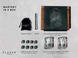 ÉLEVER - Whiskey Stones and Whiskey Glasses Gift Set - Premium Chilling Rocks