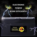 Electronic Rat Trap - Zaker Powerful High Voltage Automatic Rat Zapper, Indoor/Outdoor Rat Catcher, Efficient, Safe and Clean, Animal Trap to Get Rid of Rats and Mice, Squirrels and Rodents