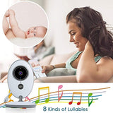 Video Baby Monitor with Auto Night Vision Digital Camera, Two Way Talkback, Temperature Sensor, Lullabies, VOX Function, Feed Alarm/Timer Setting and 20 Hours Standby (2.4 Inch LCD Display) by Talent star