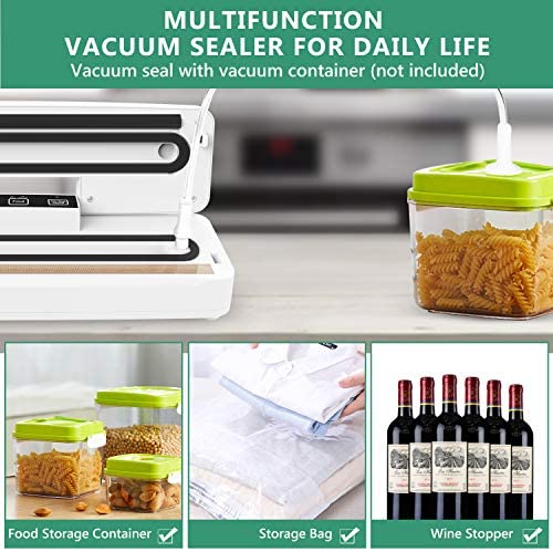 Malaha Vacuum Sealer Machine, Automatic Vacuum Packing Machine, Compact Food Sealer Vacuum For Food Preservation