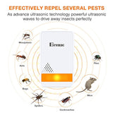 Benuo 2018 Ultrasonic Pest Repeller Plug in Zapper & Mouse Repellent in Pest Control, Electronic Mosquito Pest Repellent for Mouse, Rat, Mosquito, Spider, Bug, Roach 800-1300 sq.ft Effective …