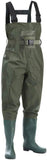 Kingdom Chest Waders Waterproof - Hunting & Fishing Waders with Neoprene Boots, Nylon and PVC Insulated Material