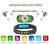 Mosquito Repellent Bracelets - Natural Deet Free - Waterproof Anti Mosquito Band - Bug & Insect Protection Wrist Bands for Adults & Kids, Perfect for Indoor Outdoor Travel Camping Hiking- 6 Pack