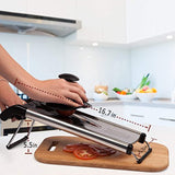 Mandoline Slicer 6 in 1 Razor Sharp Blades - Durable Vegetable Slicer for Home and Professional Use