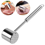 HOMEMAXS Toilet Brush and Holder, Stainless Steel and Rust-Resistant Round Bowl Toilet Scrubber Set for Bathroom Toilet