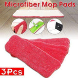 Microfiber Mop for Floor Cleaning-Wet/Dry Professional Flat Mops for Hardwood Floor, Laminate and Tile Floor, with Reusable Mop Pad